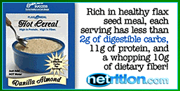 Flax O Meal at Netrition